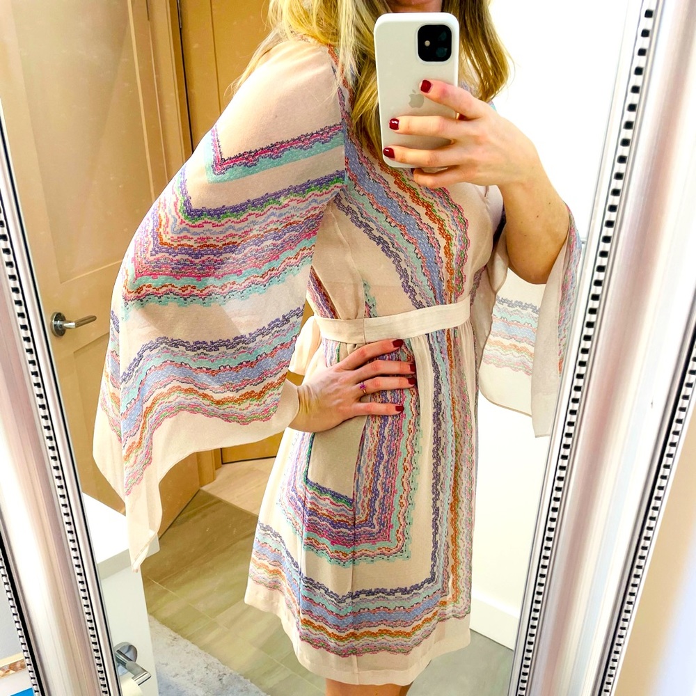BCBG Kerchief Mini Dress